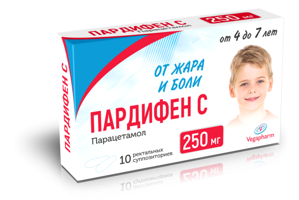 Пардифен С 250мг